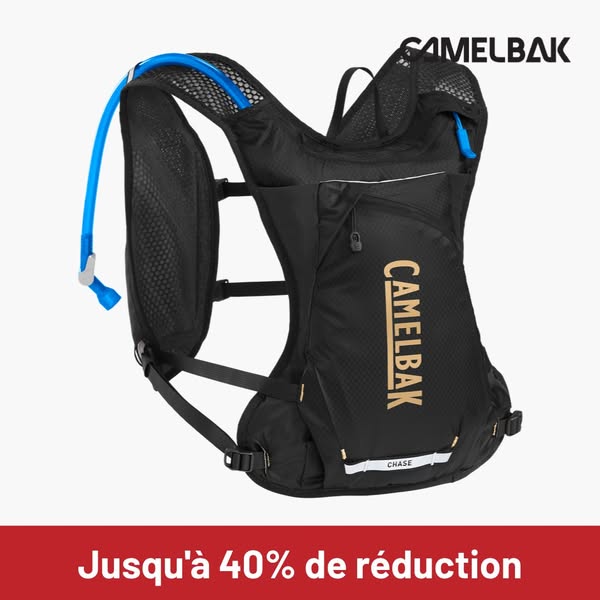 Sac À Dos Vélo Chase™ Race 4 Vest Avec Poche À Eau Crux® 1,5 L