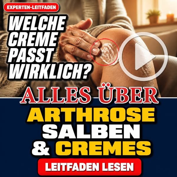 Arthrose-Salben und Cremes 2026: Was zu wissen ist