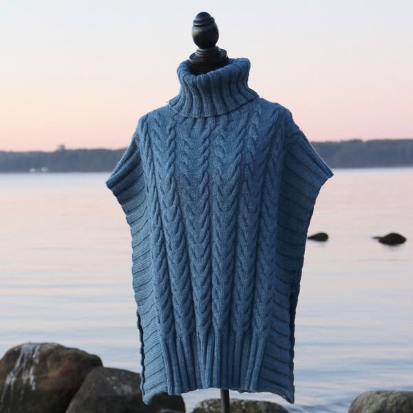 Poncho Emily - Women & Plus size - Make it with yarn from $80.64