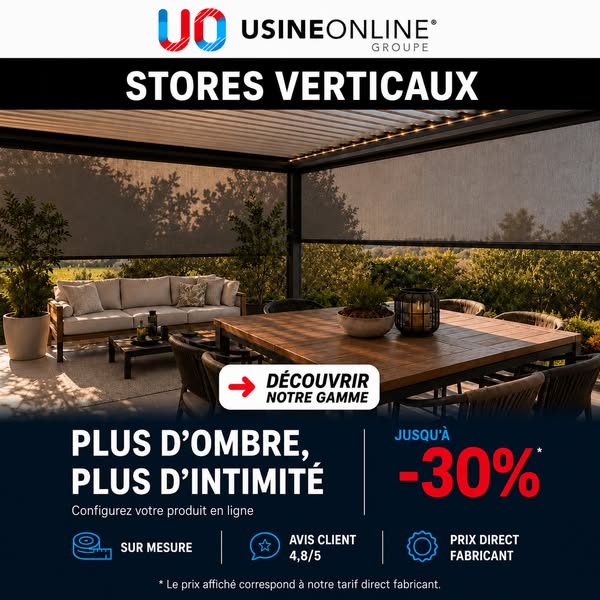 Prix usine - Jusqu'à -30% de réduction !