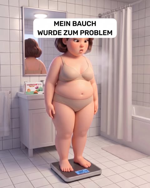 Wenn die Leber den Bauch bremst