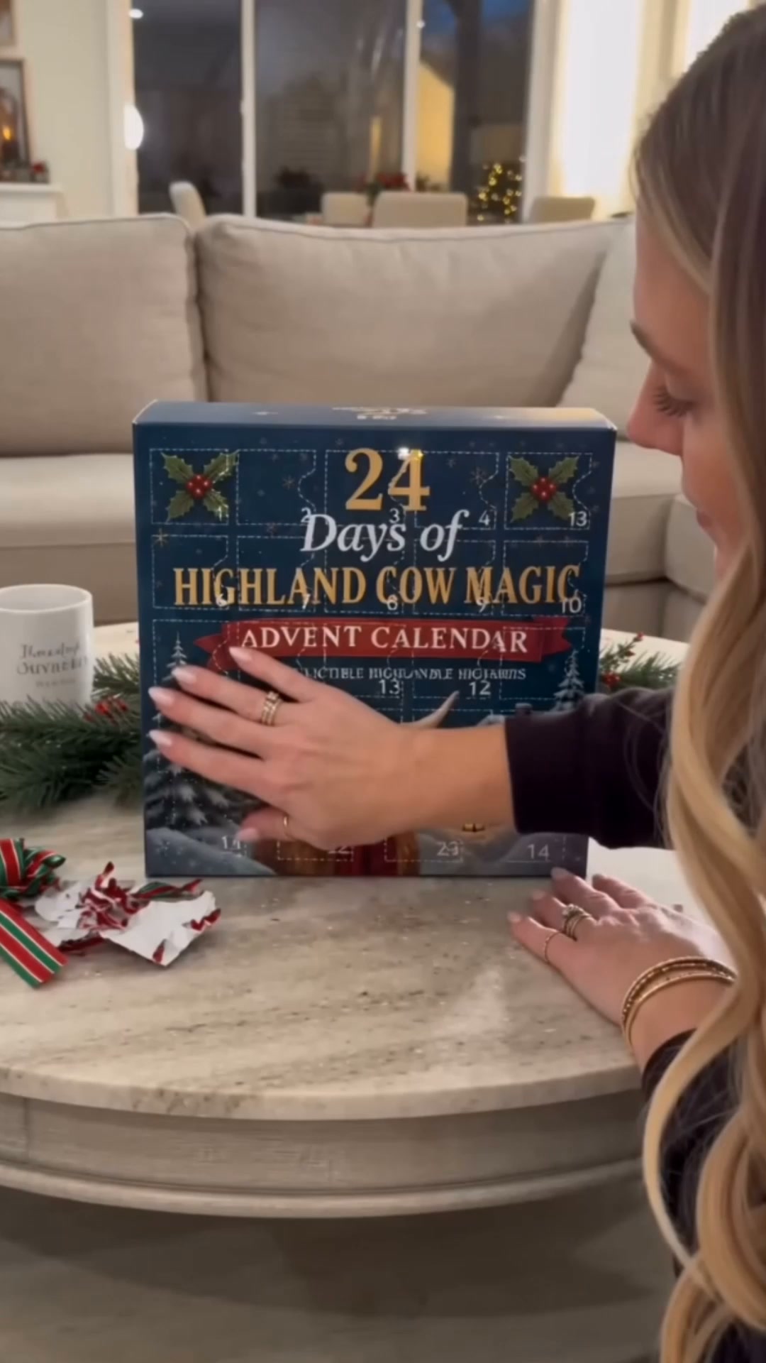 24 Days. 24 Tiny Highland Cows.