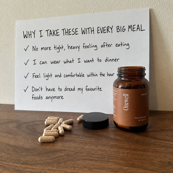 Bloated for years. Then I tried these.