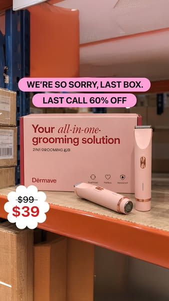 60% OFF + Free Shipping