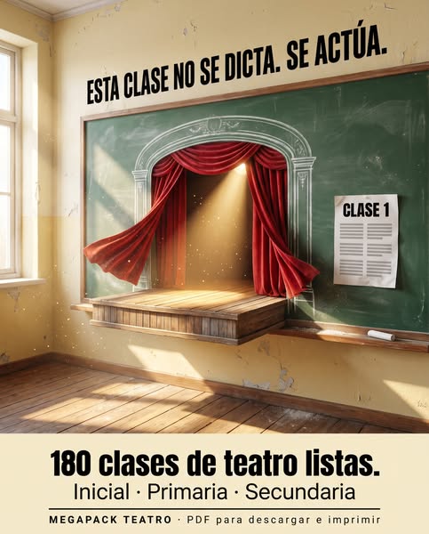 180 clases de teatro ya escritas