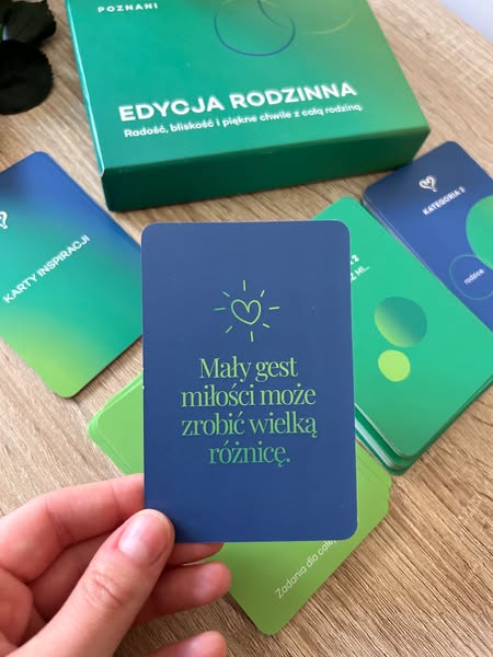 Mały gest. Wielka różnica. Jedna karta.