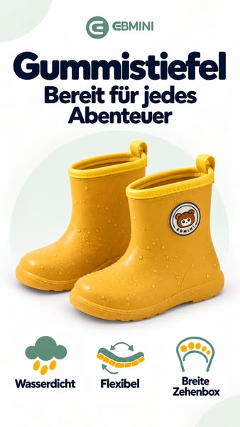 EBMINI® Gummistiefel für Kinder