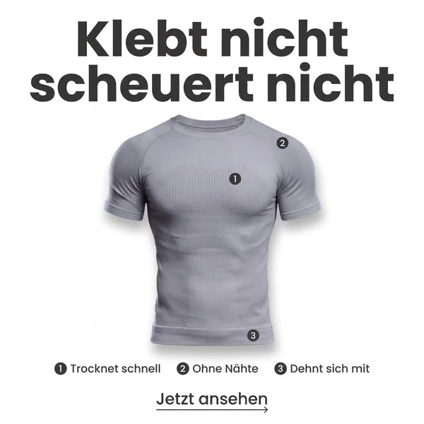 Klebt nicht, scheuert nicht