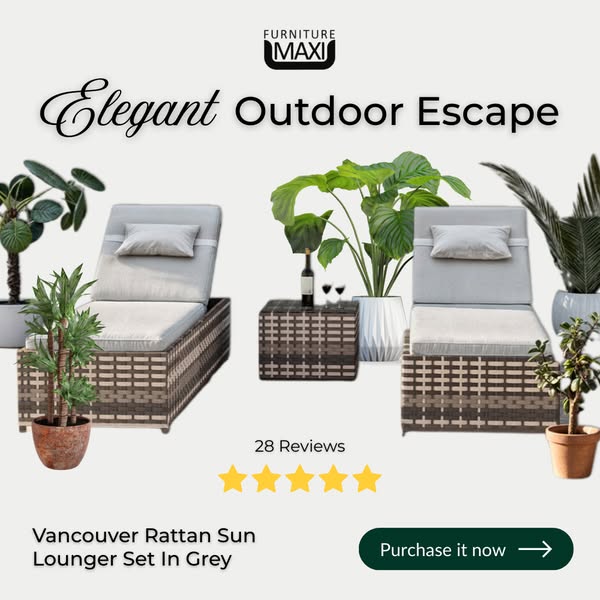 Our Furniture. Your Garden.