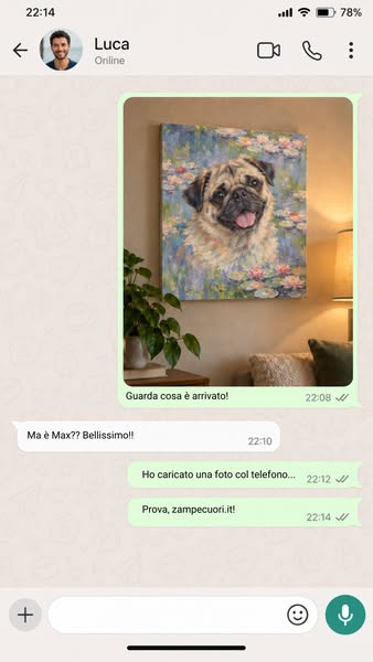 Dalla foto al ritratto in due minuti.
