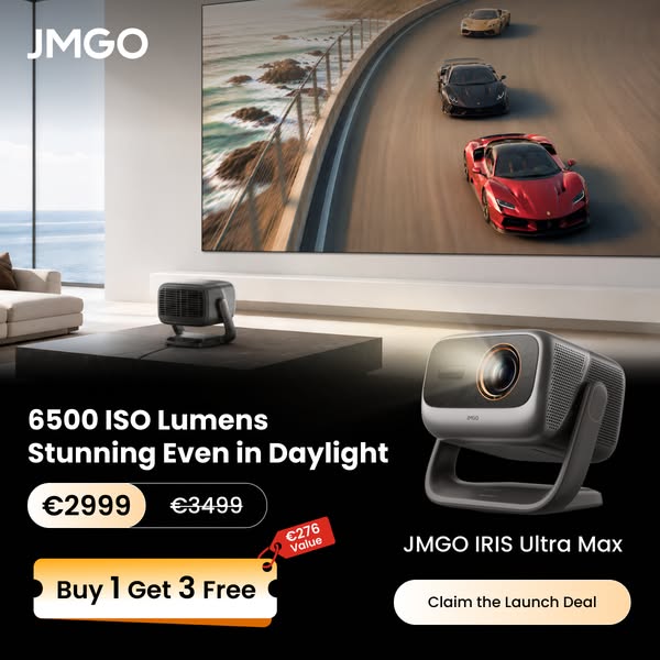World-First 4K UHD Projector — JMGO IRIS Series