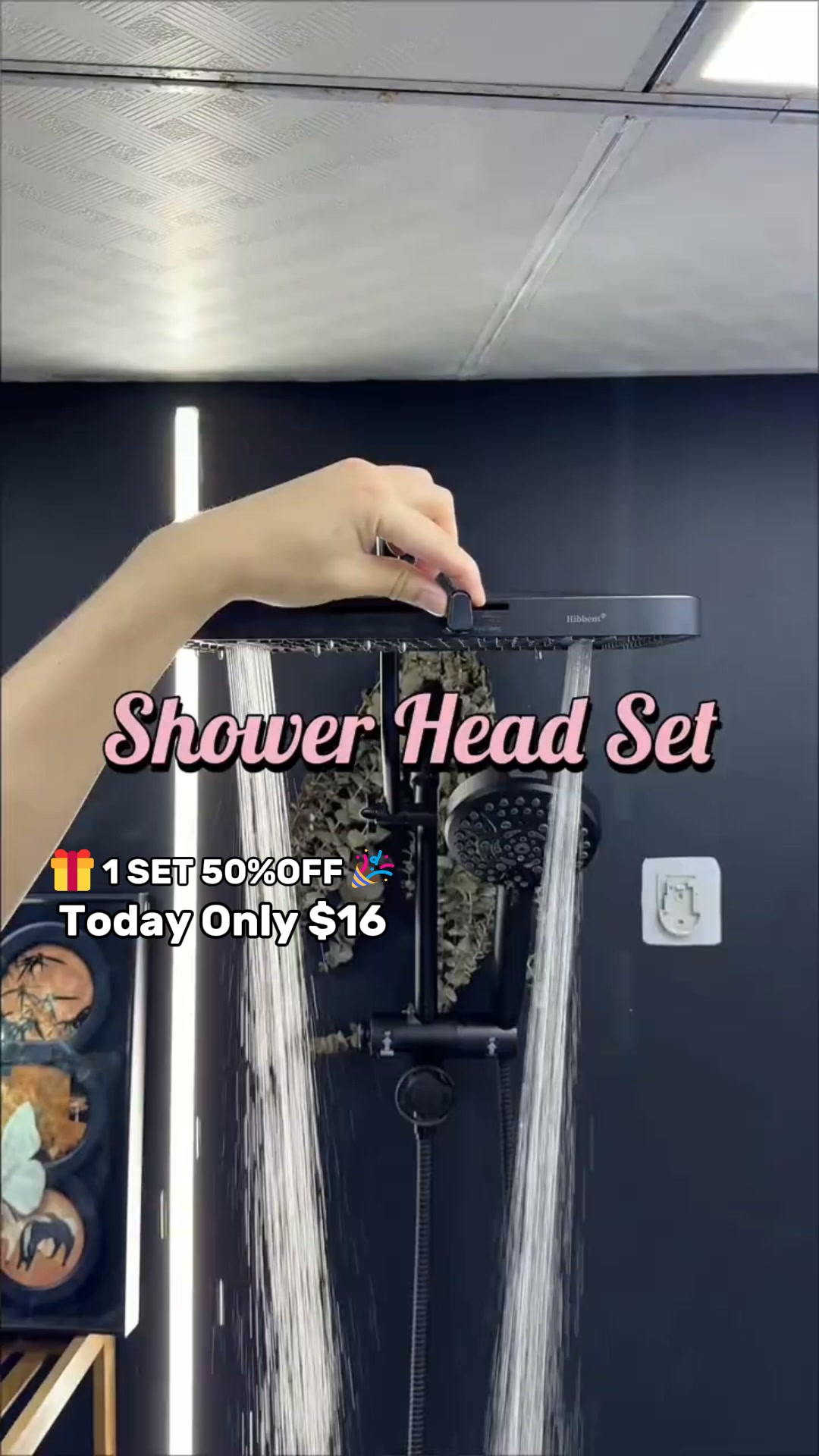 Bring more flexibility to the everyday shower.
