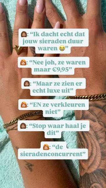 2.000+ sieraden altijd €9,95