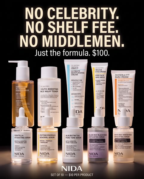 10-Piece Korean Set For Only $100