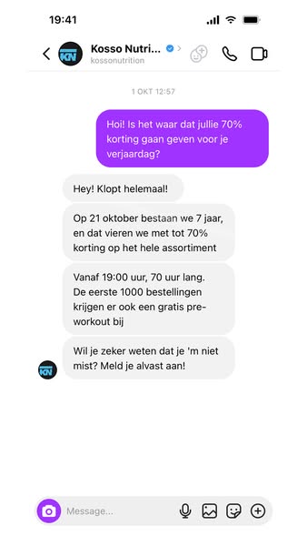 Tot 70% korting
