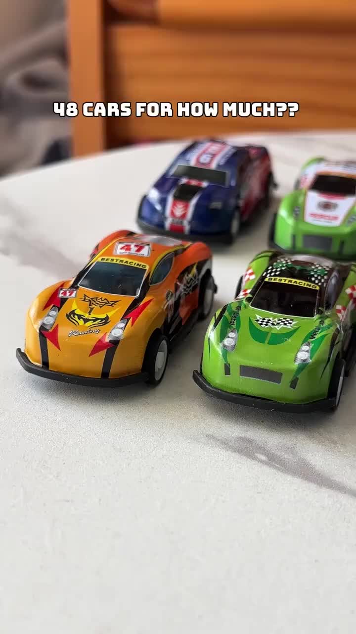 48-Alloy Racing Car Toys - Speed Into Fun!
