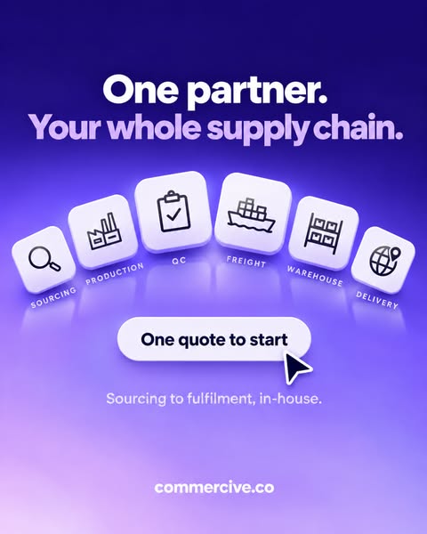 ONE PARTNER. YOUR WHOLE SUPPLY CHAIN.
