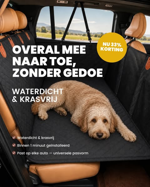 Nooit meer een vieze achterbank