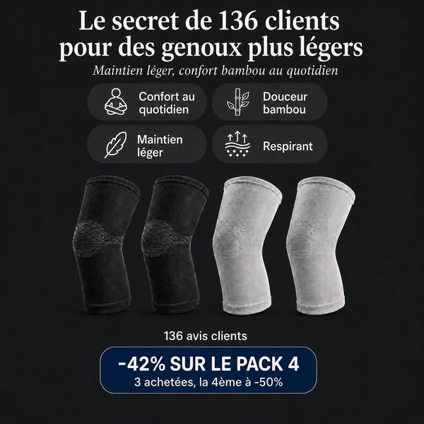 COMPRESSFLEX.COM NOUVEAU : le confort dont vos genoux ont besoin