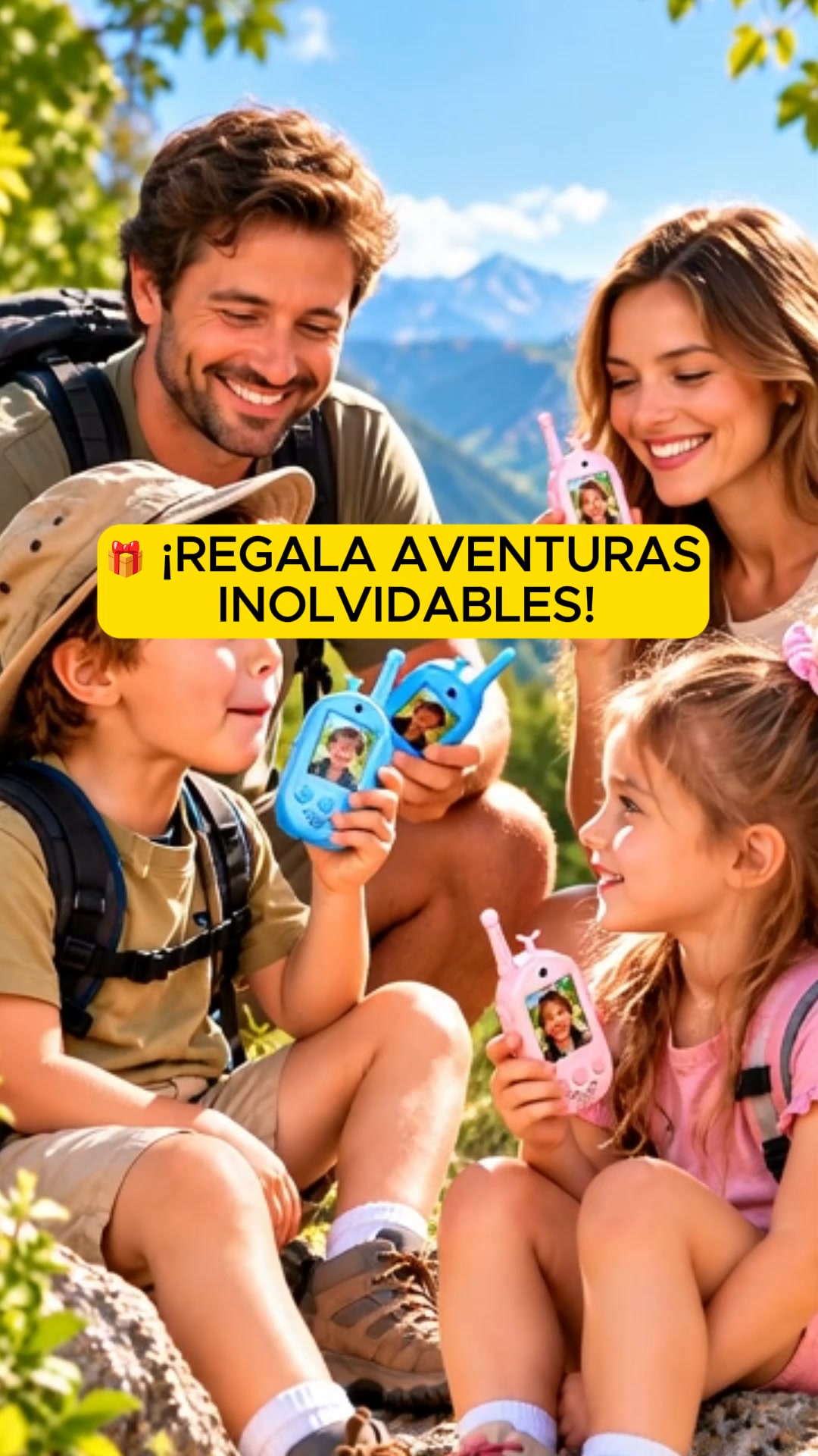 ¡PACK DE 2 WALKIE TALKIES POR SOLO 39,99 €