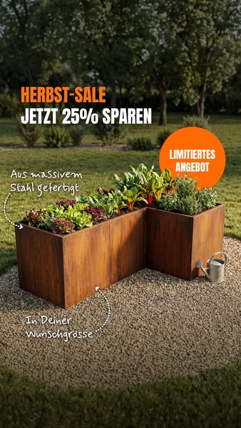 Herbst-Sale: 25 % sparen