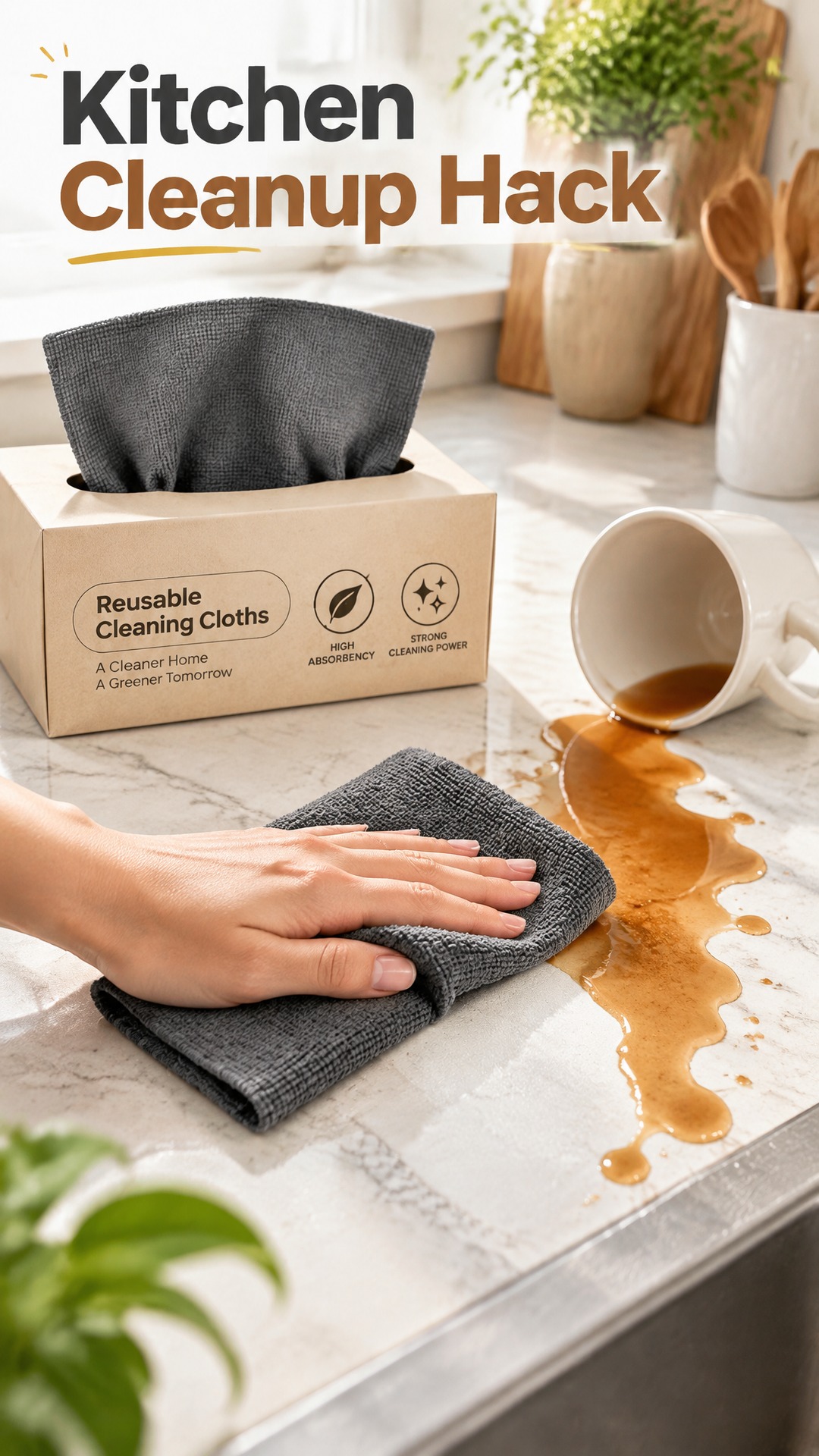 Stop Wasting Paper Towels