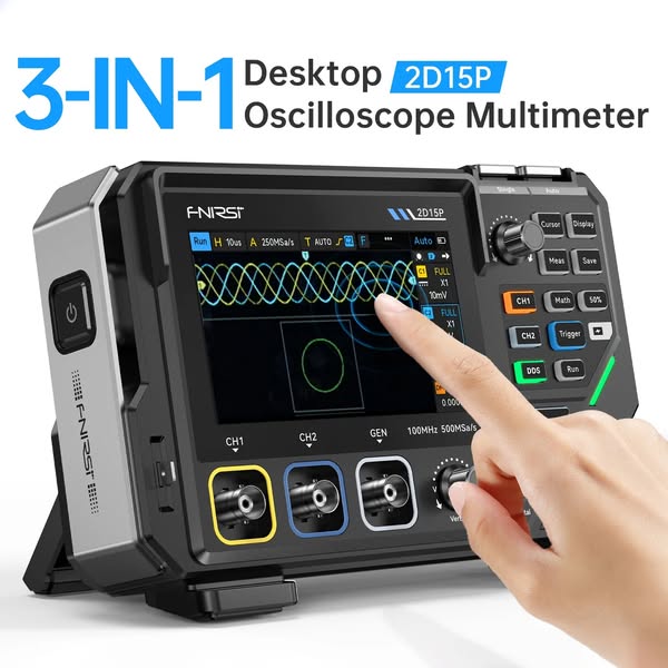 Unveil the New 3 in 1 2CH Oscilloscope Multimeter DDS Generator