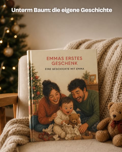 Erstelle das Weihnachtsbuch deines Kindes