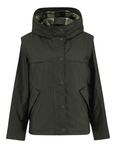 Ornella Wax Jacket - Archive Olive/Ancient