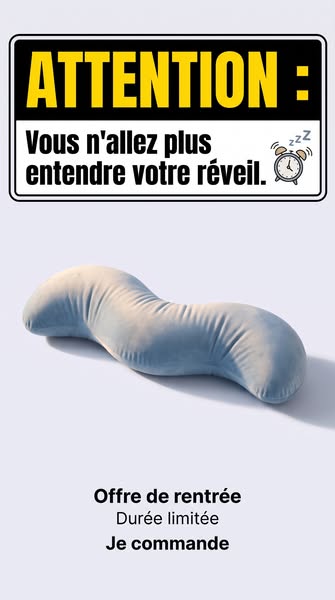 Attention : vous n'allez plus entendre votre réveil