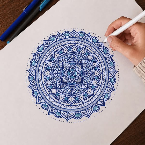 Learn the 2,000-Year-Old Art of Mandala Drawing