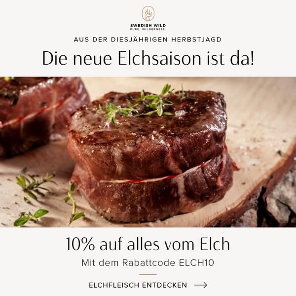 Die neue Elch-Saison – jetzt 10 % sparen