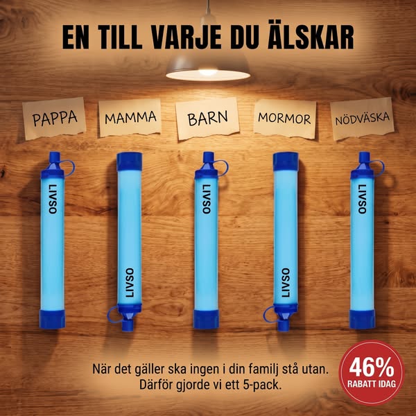 60% rabatt + fri frakt idag
