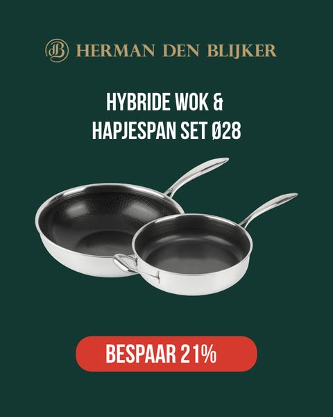 Wokken én rustig sudderen