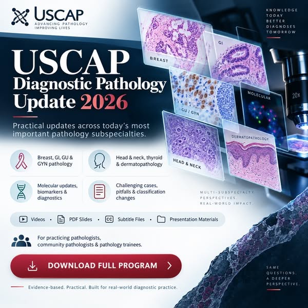 USCAP Diagnostic Pathology Update 2026
