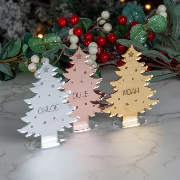 Personalised Christmas Tree Place Names