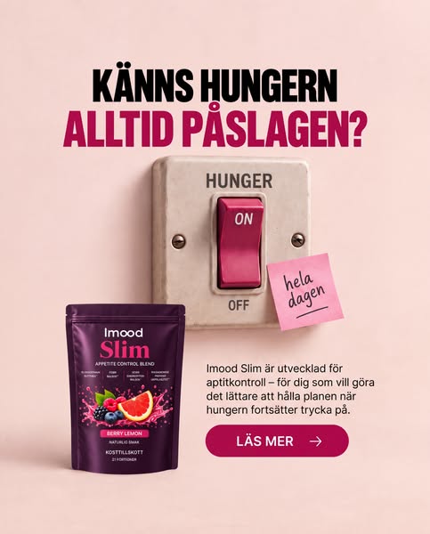 Minska hunger. Gå ner i vikt.
