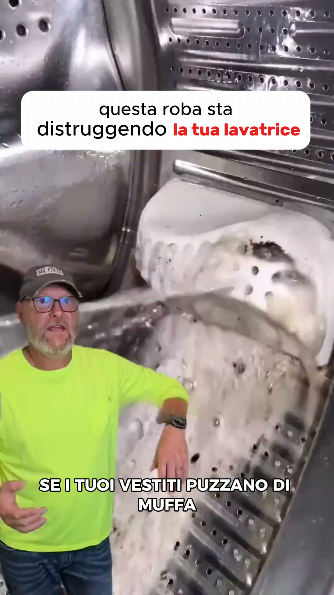 Se il bucato ha ancora un odore sgradevole dopo aver pulito la lavatrice... ecco la spiegazione