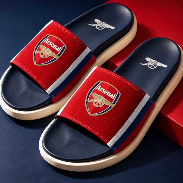 Arsenal FC Sportline Custom Leather Sandals - 50% OFF