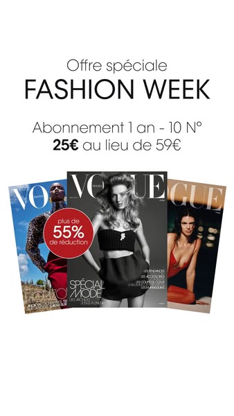 Offre Spéciale Fashion Week : Vogue + Vogue Collections