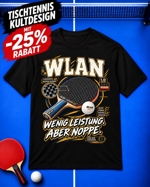 KULTIGE TISCHTENNIS DESIGNS!