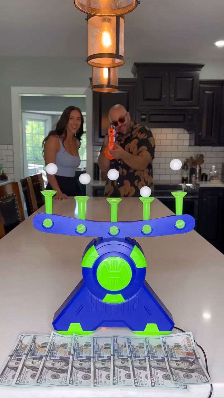 Five Floating Targets. Zero Screens.
