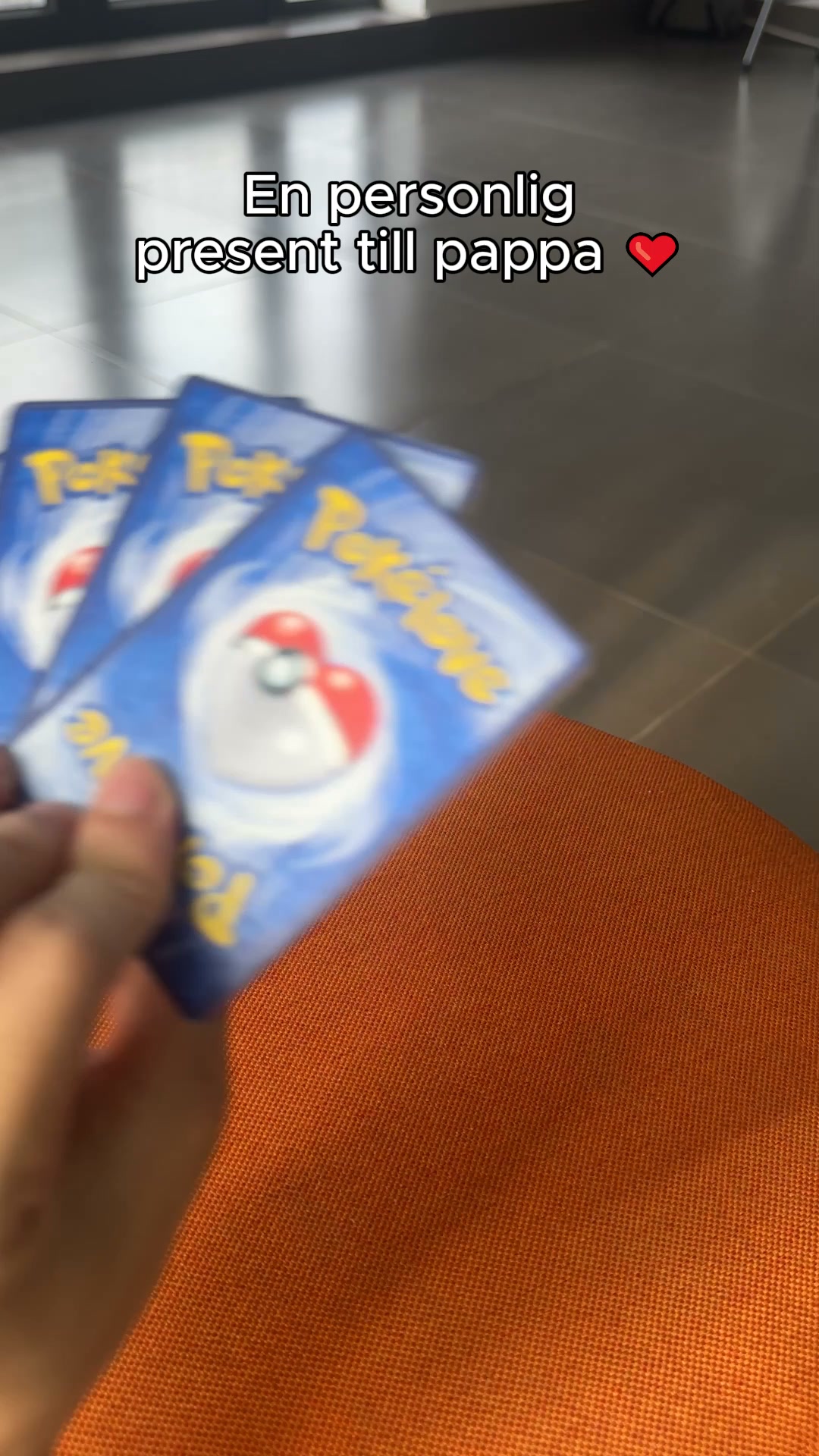 Personligt Pokémon-kort till pappa