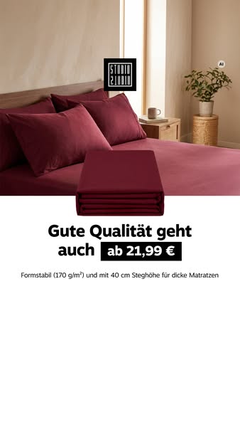 Premium-Qualität ab 21,99 €