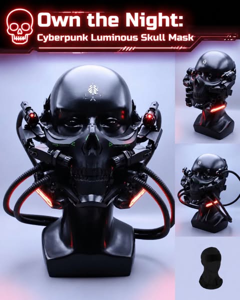 Halloween Helmet Masks & Cyberpunk Masks | Techwear Official