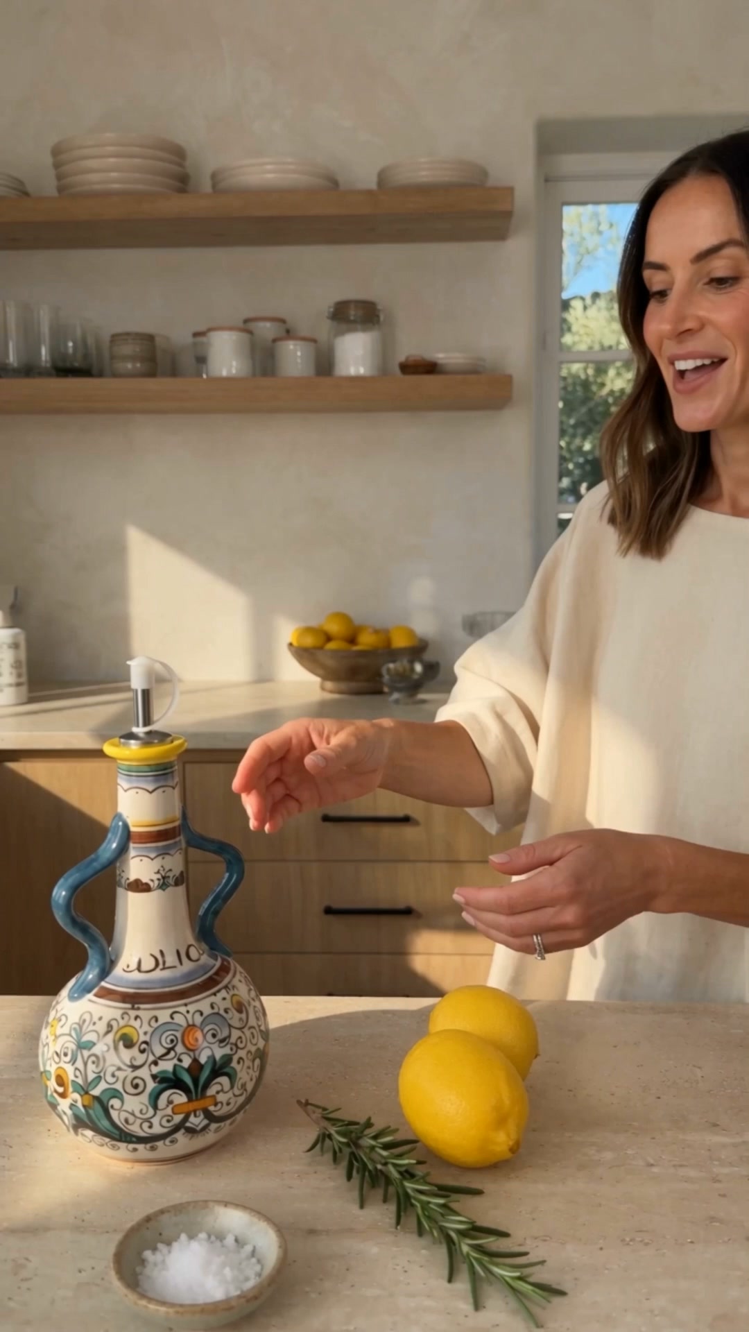 Amalfi Olive Oil Bottle | Kitchen Dispenser