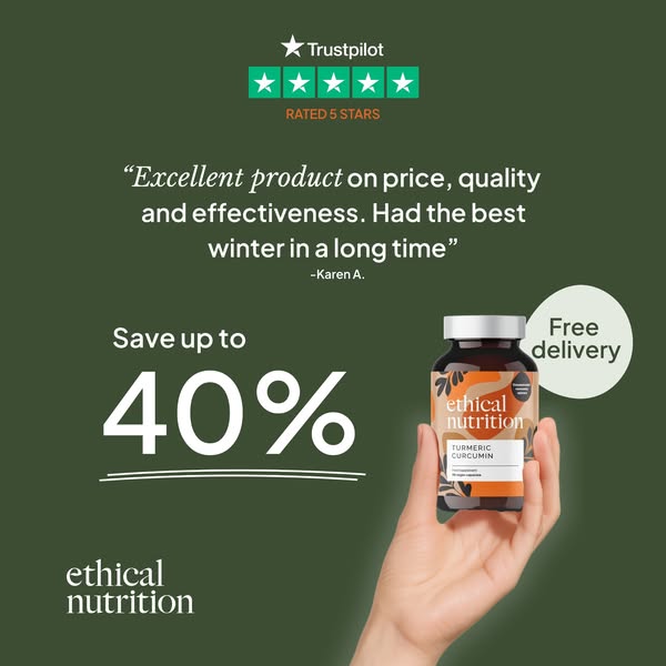 40% Off Turmeric + Free Delivery
