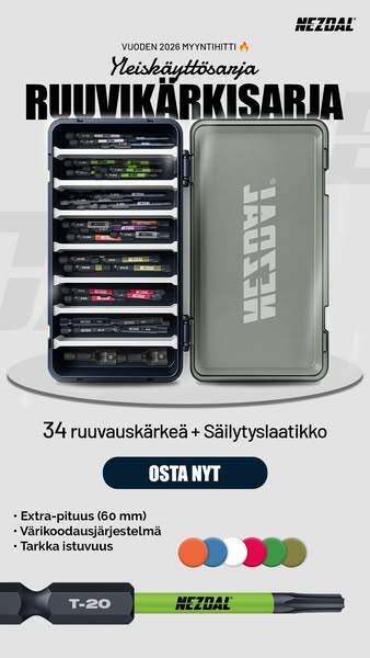 Nezdal® Ruuvauskärjet