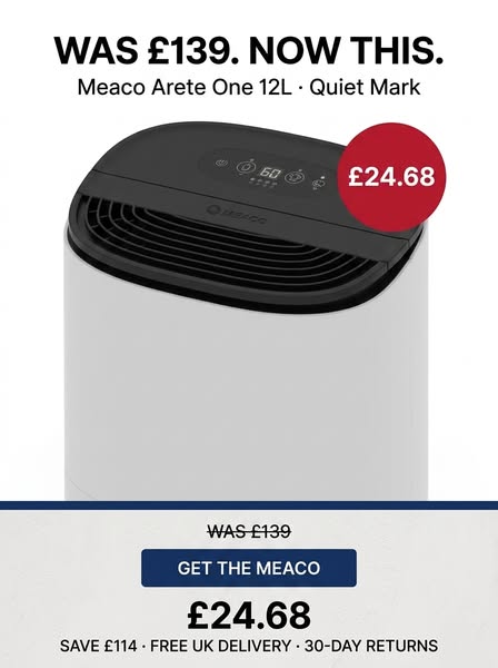 Was £139 · now £24.68