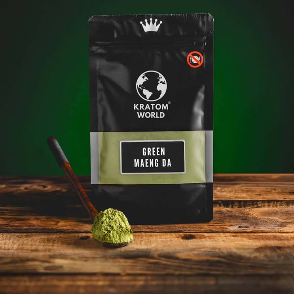 Kratom World GREEN MAENG DA KRATOM 200 gram